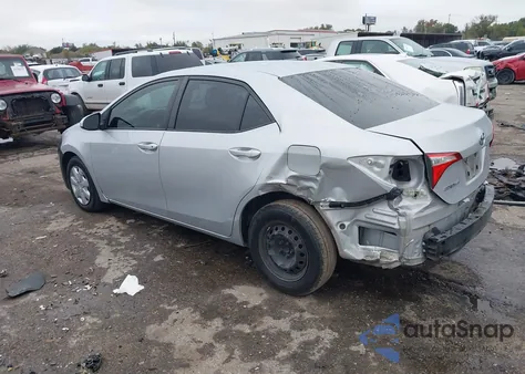 2014 Toyota Corolla L z USA, uszkodzony, nr VIN 2T1BURHE4EC109480